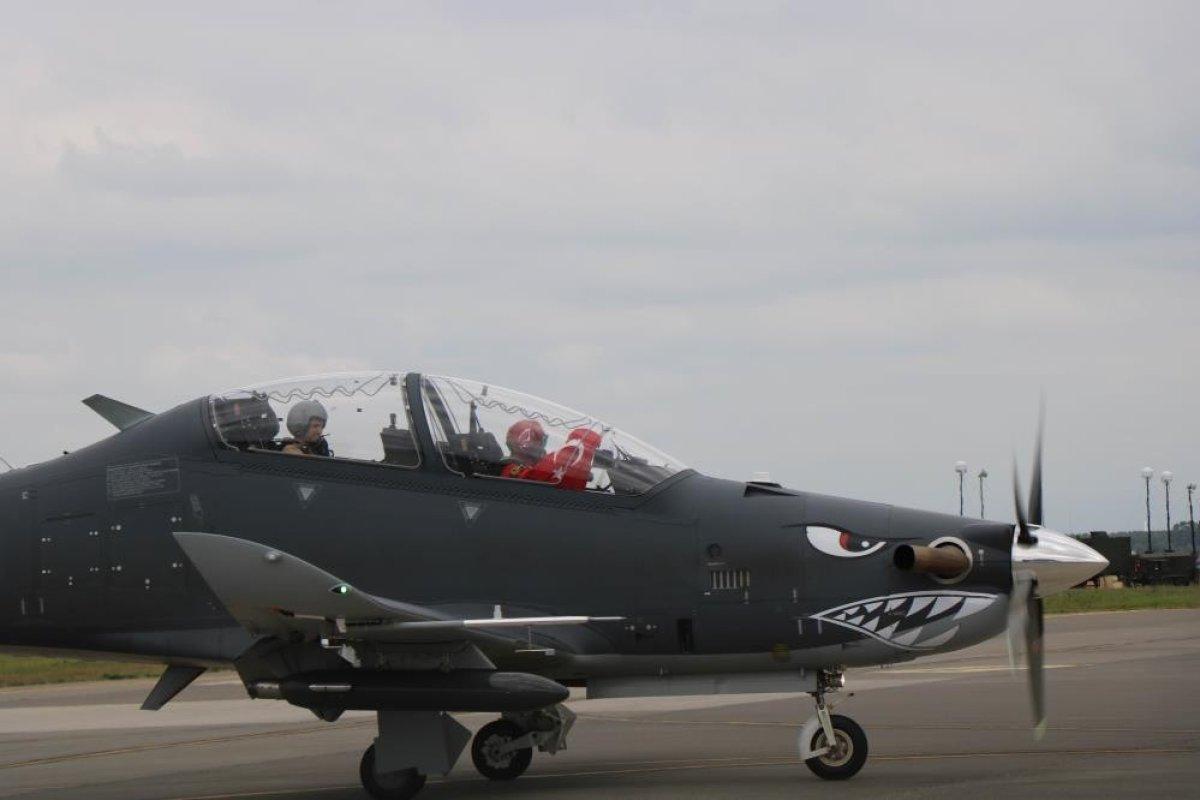 Akıncı ve HÜRKUŞ kol uçuşunun nefes kesen anları