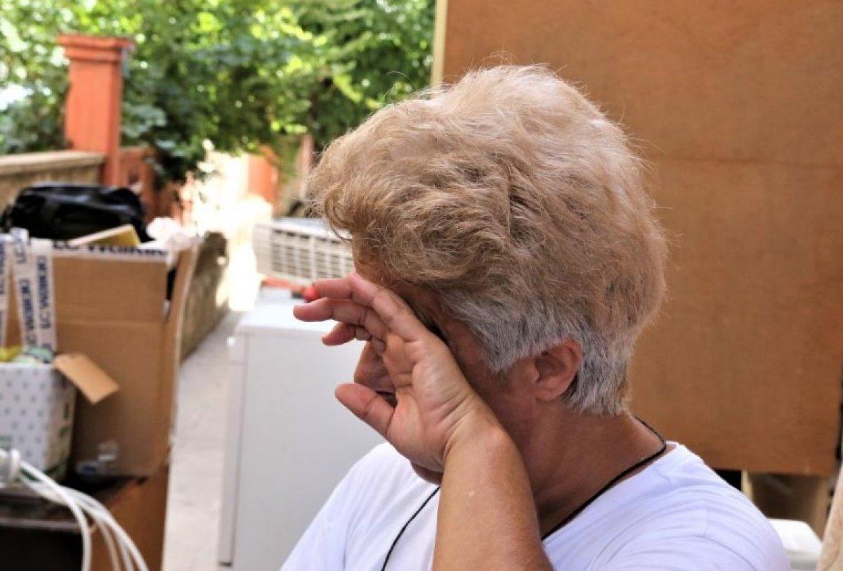Antalya'da 4 çocuk annesi kadın eşyalarıyla evinden atıldı