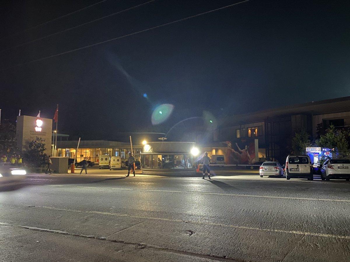 TFF binasına ateş açan iki kişi yakalandı