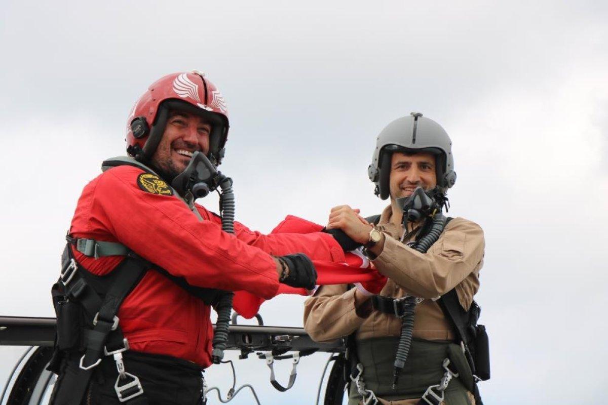 Akıncı ve HÜRKUŞ kol uçuşunun nefes kesen anları