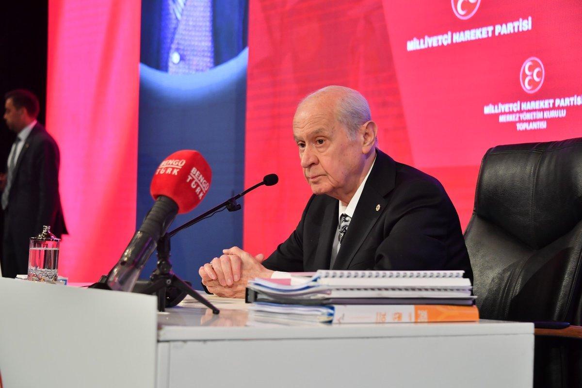 Devlet Bahçeli: Biz hazırız, adayımız Recep Tayyip Erdoğan