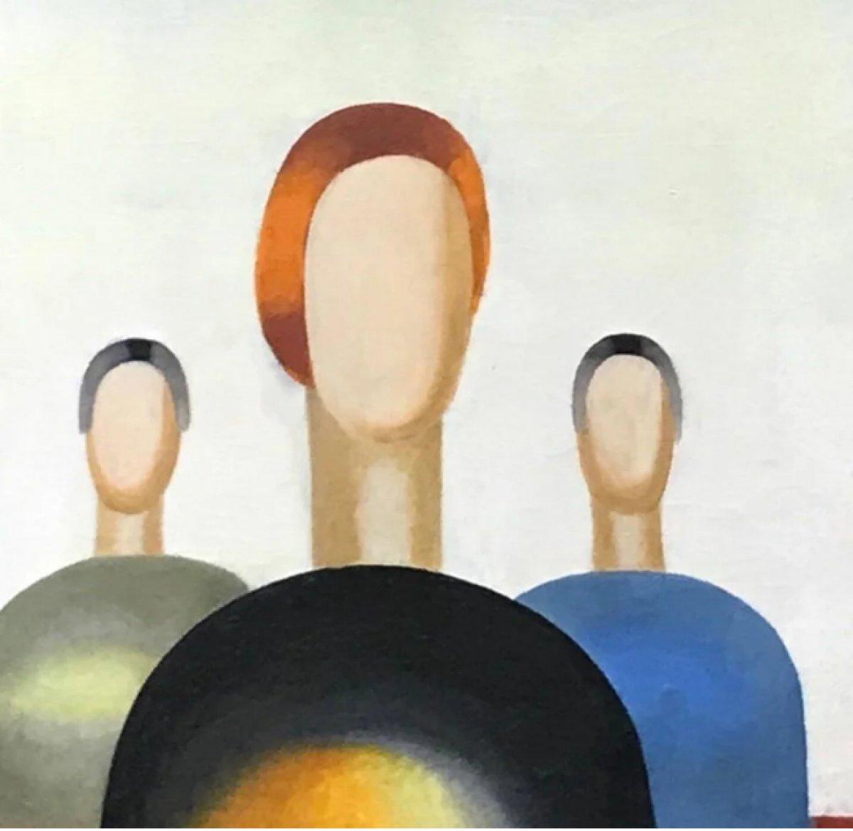 Çizimlerini beğenmediği için milyonluk tabloya göz çizen bekçiye ceza