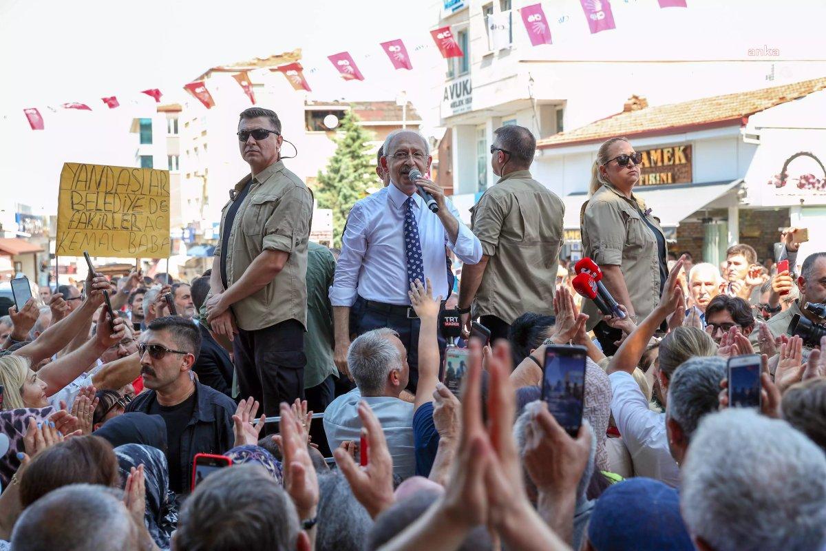 Kemal Kılıçdaroğlu'nun dört bir yanı korumalarla çevrildi