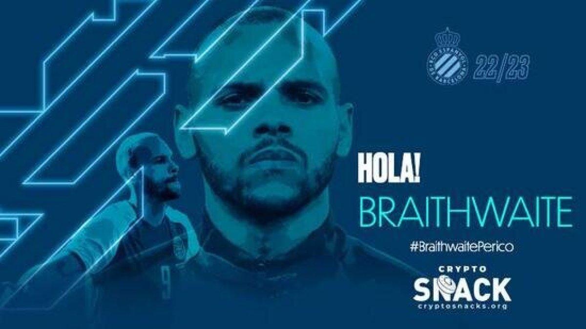 Braithwaite, Espanyol'a transfer oldu
