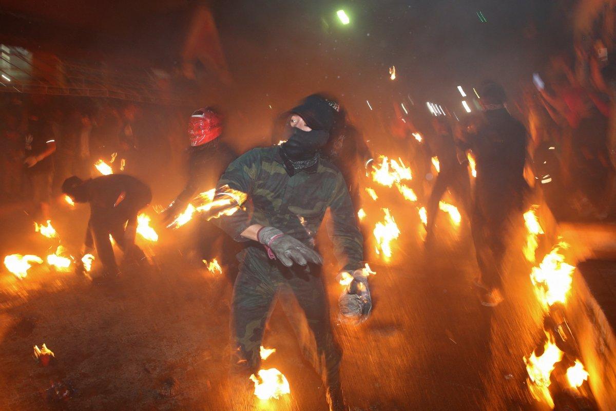 El Salvador ateş festivali