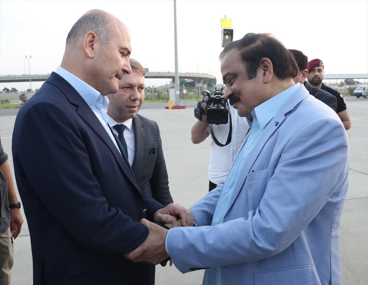 Süleyman Soylu ve Murat Kurum, selden etkilenen Pakistan'da