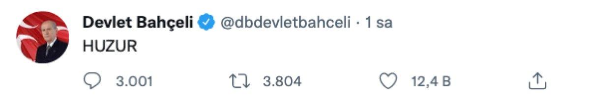 Türk siyasileri tek kelime akımına katıldı