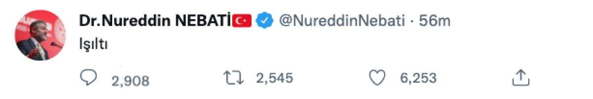 Türk siyasileri tek kelime akımına katıldı