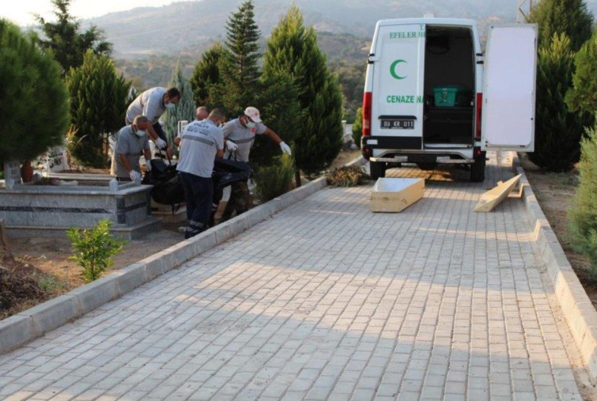 Aydın'da bir genç babasının mezarı başında ölü bulundu