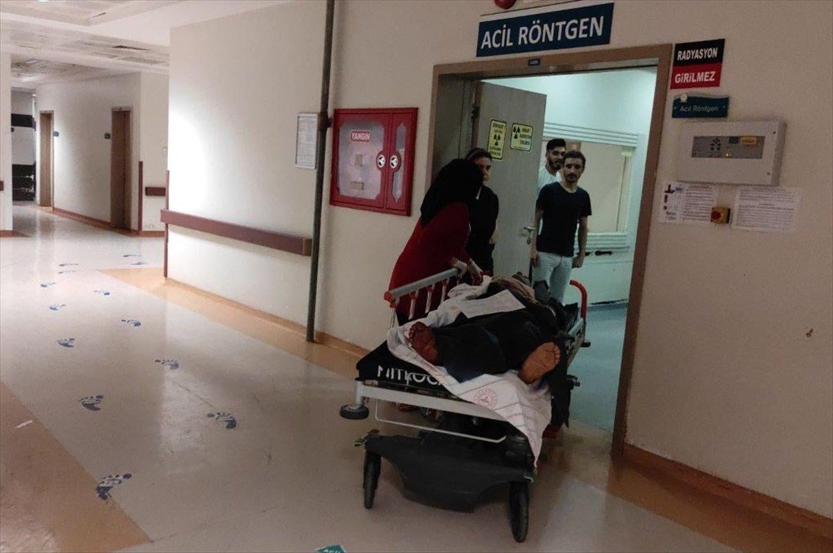 Siirt'te domuzun saldırdığı çoban, helikopterle kurtarıldı