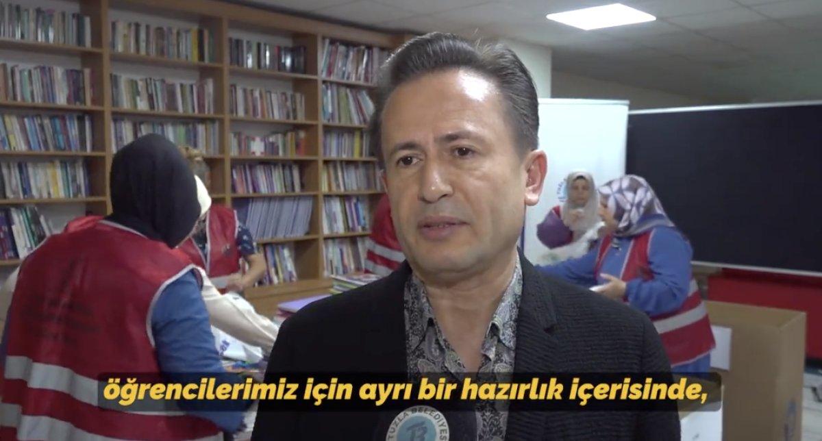 Tuzla Belediyesi: 47 bin öğrencimizin kırtasiye ihtiyaçlarını karşılıyoruz