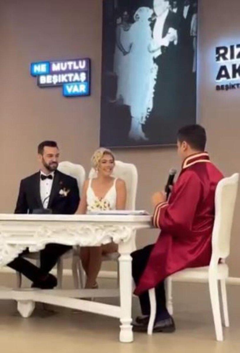 Burcu Binici, evlendi