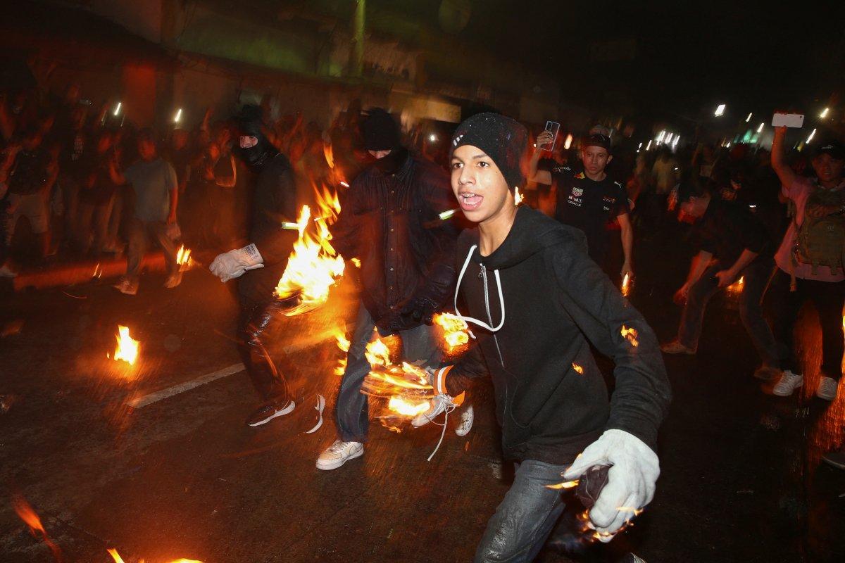 El Salvador ateş festivali