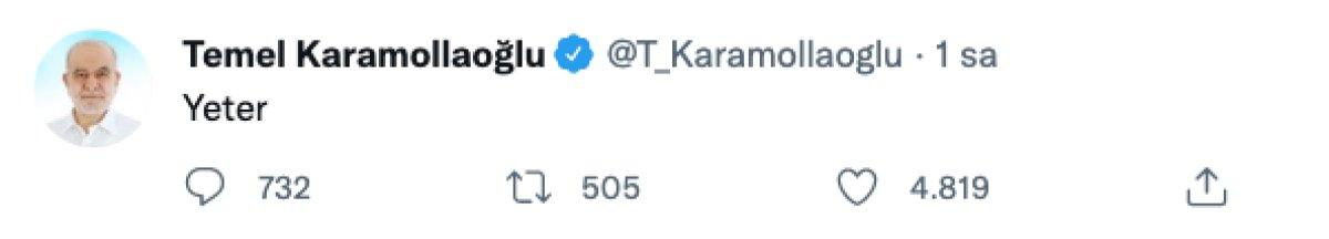 Türk siyasileri tek kelime akımına katıldı