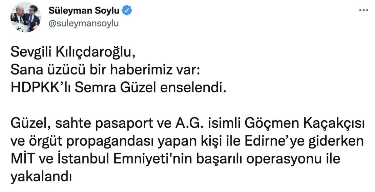 HDP'li Semra Güzel yakalandı