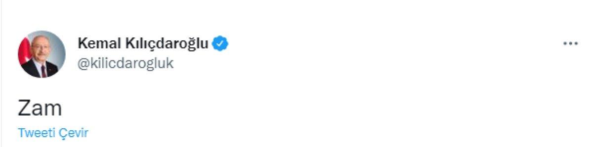 Türk siyasileri tek kelime akımına katıldı