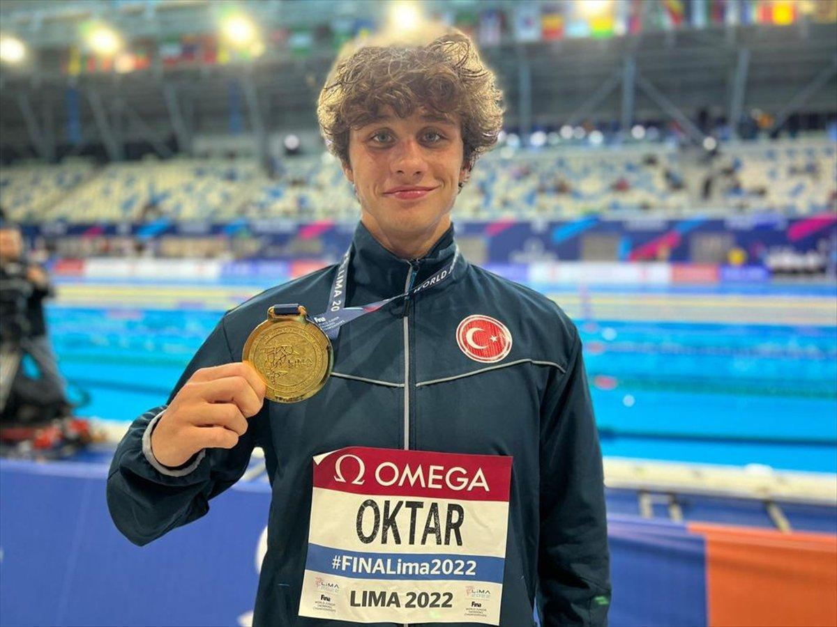 Sanberk Yiğit Oktar'dan tarihi başarı