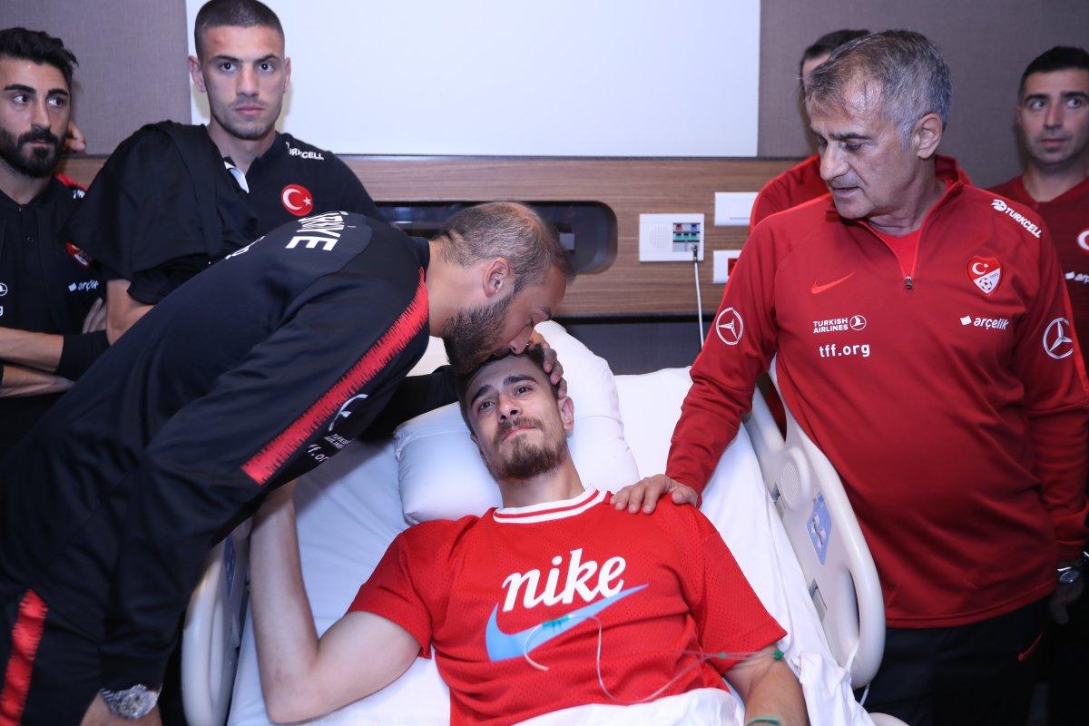 Cenk Tosun'dan Dorukhan Toköz'e ziyaret