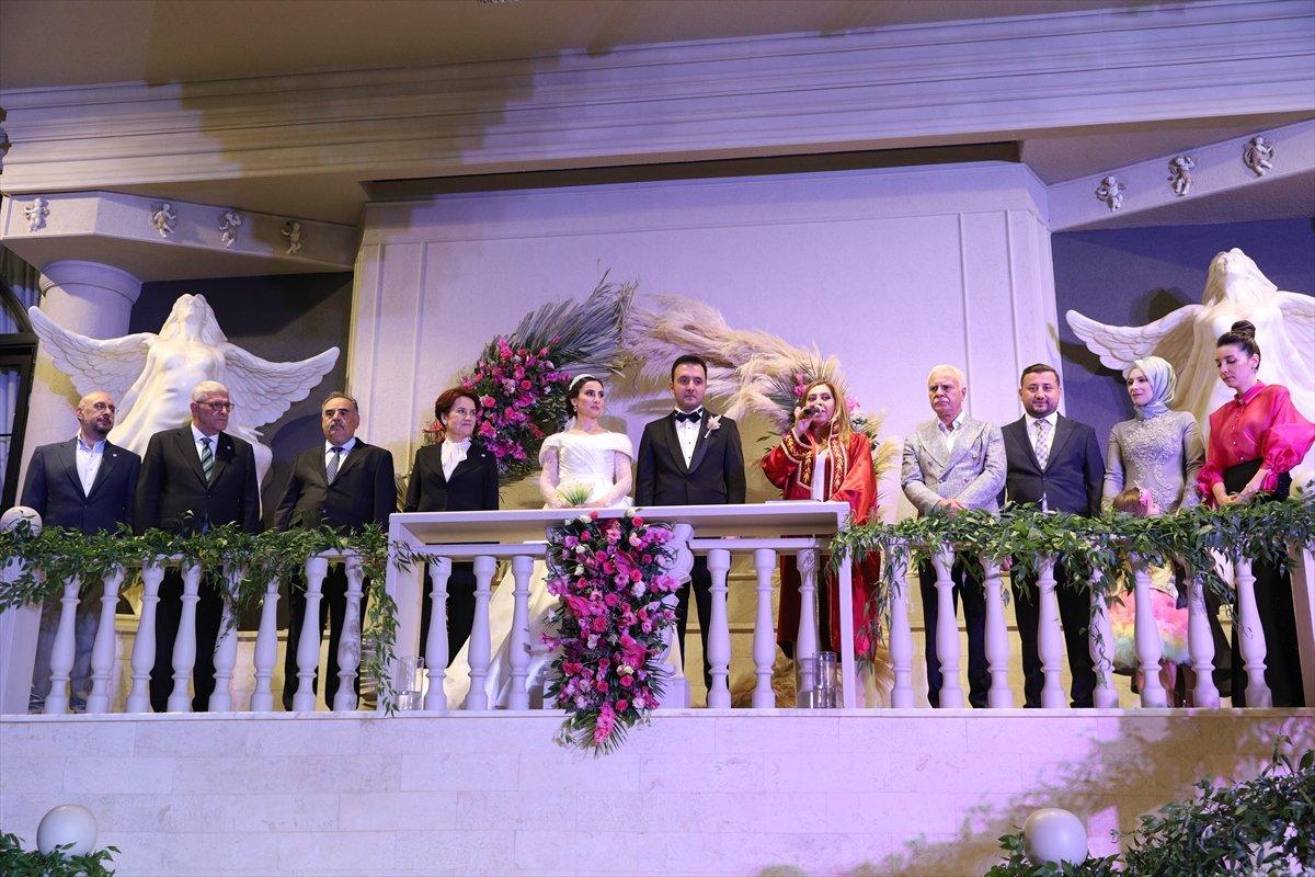 Kemal Kılıçdaroğlu ile Meral Akşener nikah şahidi oldu