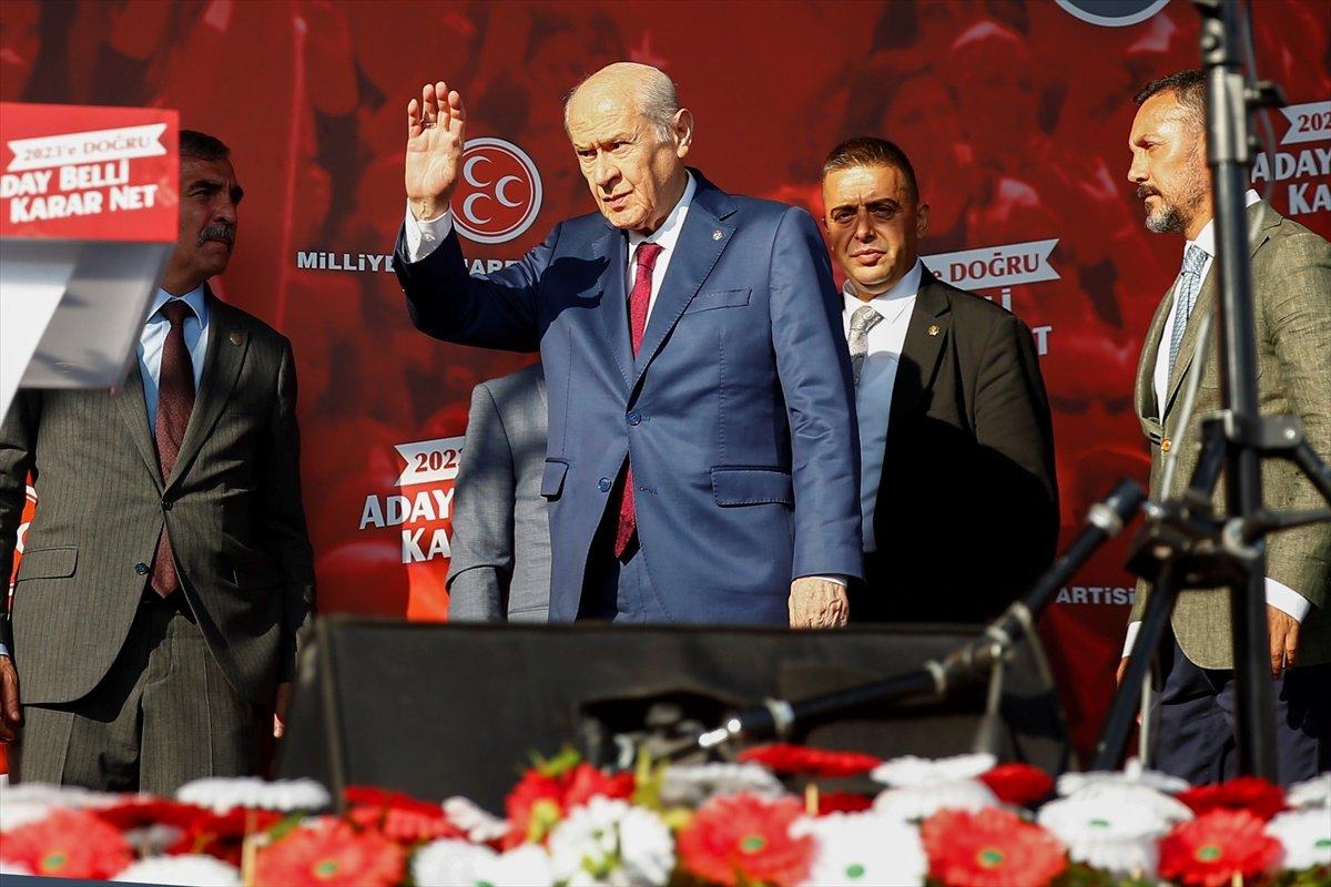 Devlet Bahçeli: Hedefimiz Erdoğan'ın açık ara tekrar seçilmesidir