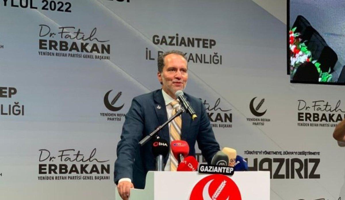 Fatih Erbakan'dan 6'lı masa toplantılarına altın günü benzetmesi