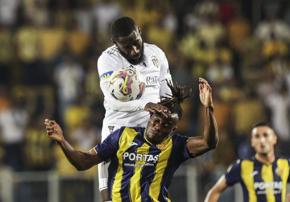 Beşiktaş, Ankaragücü'nü mağlup etti