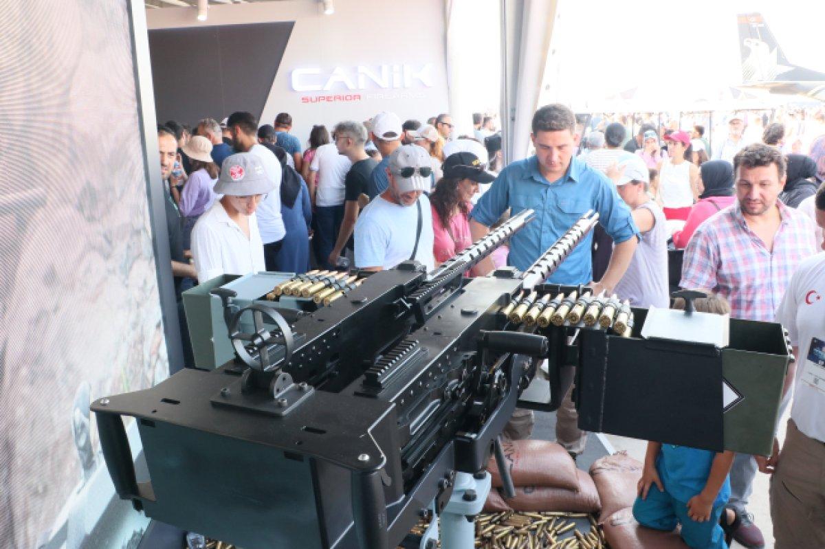 CANiK M2F ağır makinalı tüfek TEKNOFEST KARADENİZ'de