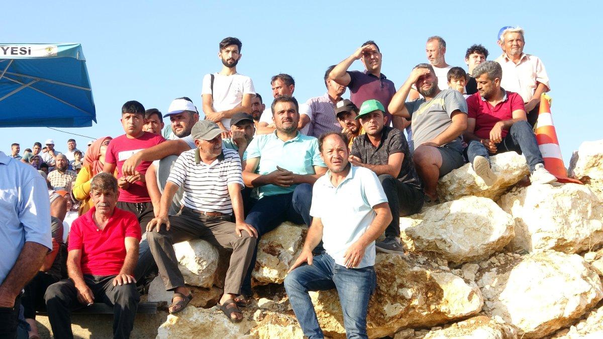 Mersin'de köyler arası coşkulu maç