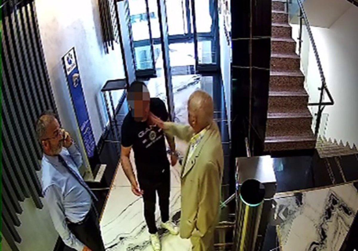 Fenerbahçe eski Başkanı Tahsin Kaya, çalışanları tokatladı