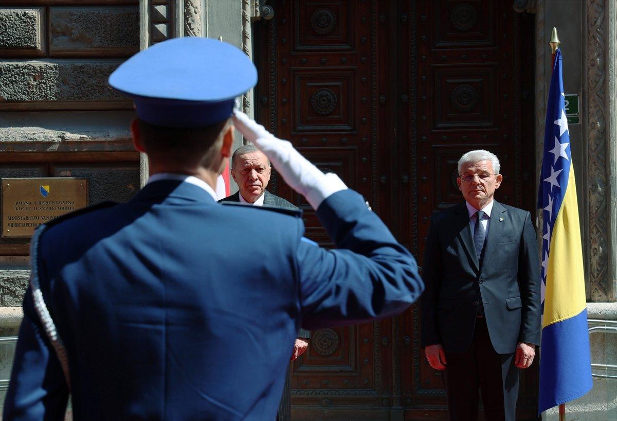 Cumhurbaşkanı Erdoğan, Balkan turuna Bosna Hersek ile başladı