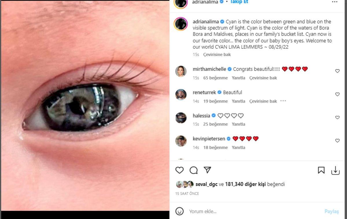 Adriana Lima üçüncü kez anne oldu