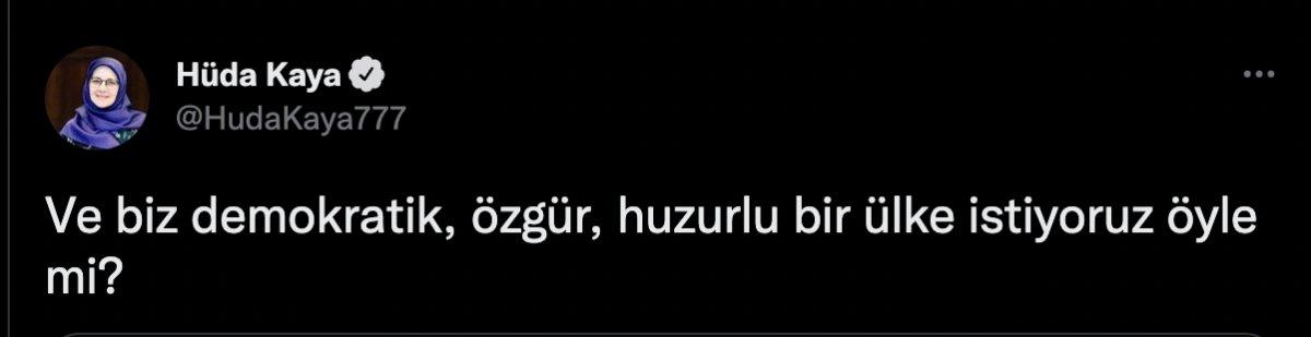 HDP'li Hüda Kaya, Meral Akşener'in partisiyle ilgili sözlerini eleştirdi