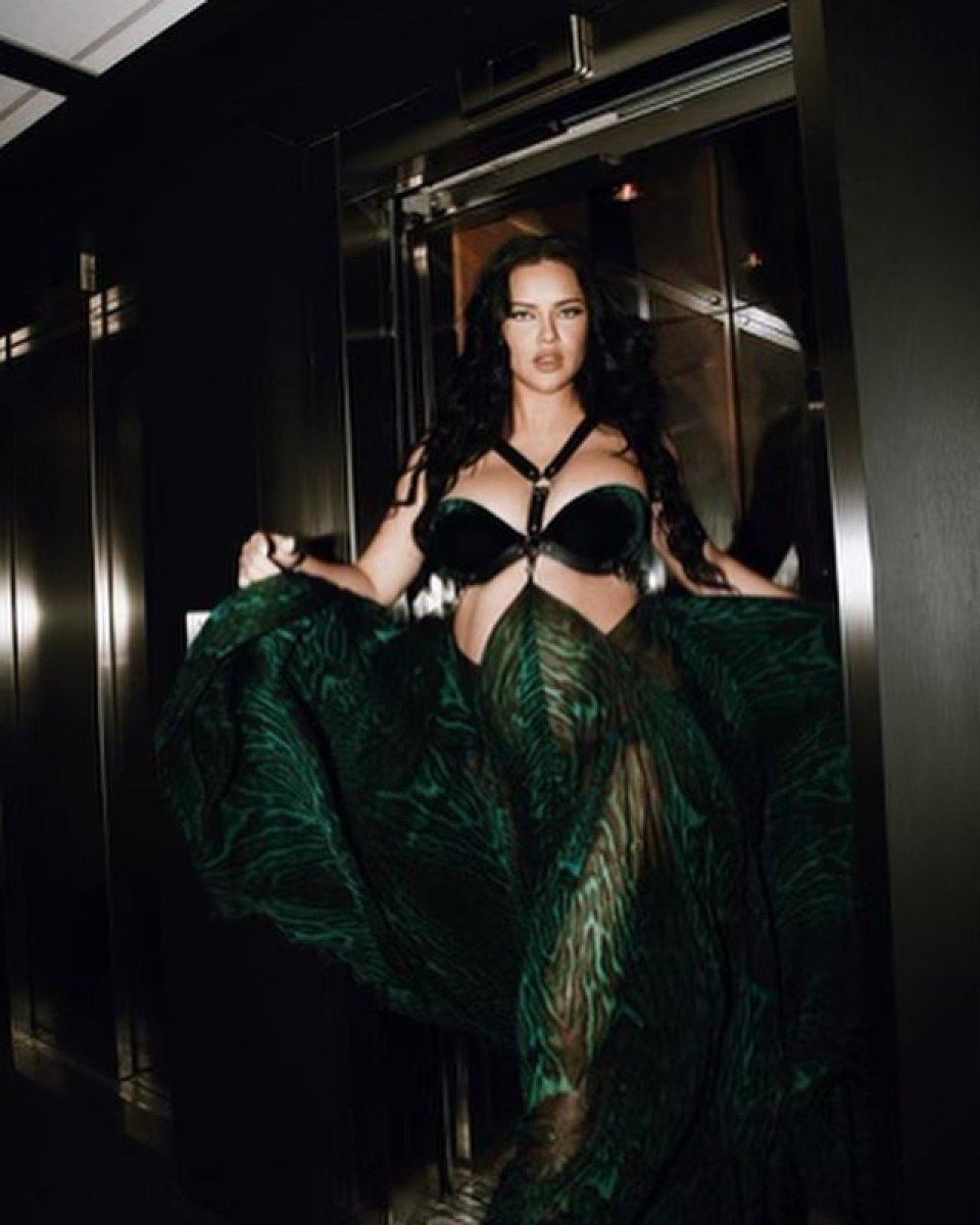 Adriana Lima üçüncü kez anne oldu