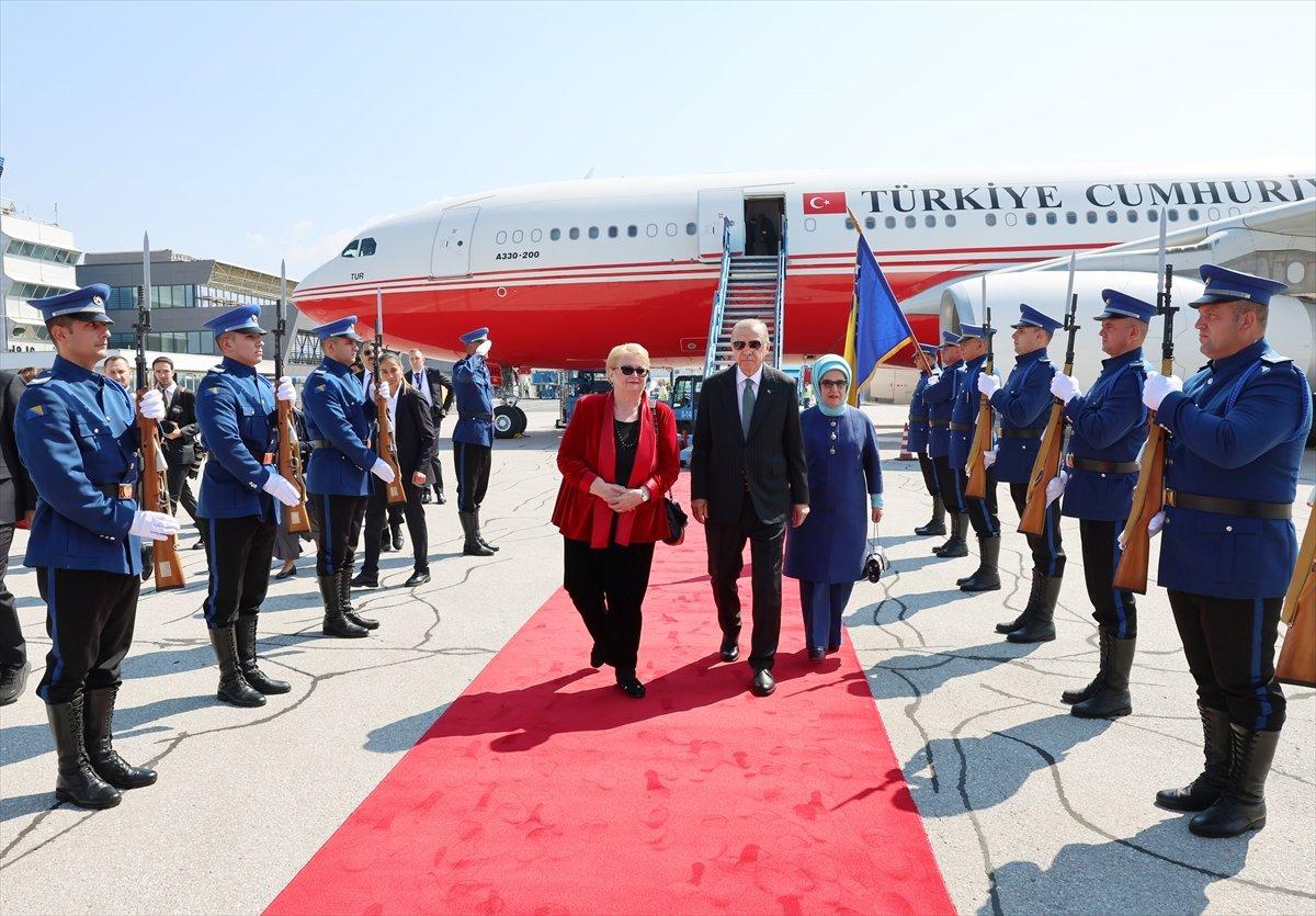 Cumhurbaşkanı Erdoğan, Balkan turuna Bosna Hersek ile başladı