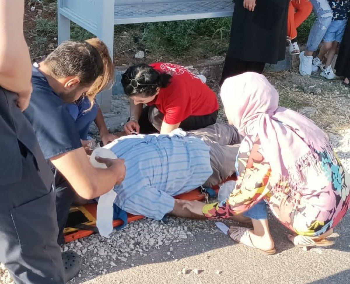 Şanlıurfa'da kaza yapan otobüsü tamire gitti, hayatının şokunu yaşadı