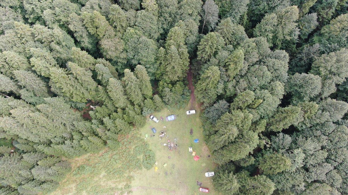 Karadeniz yaylaları sisle kaplandı
