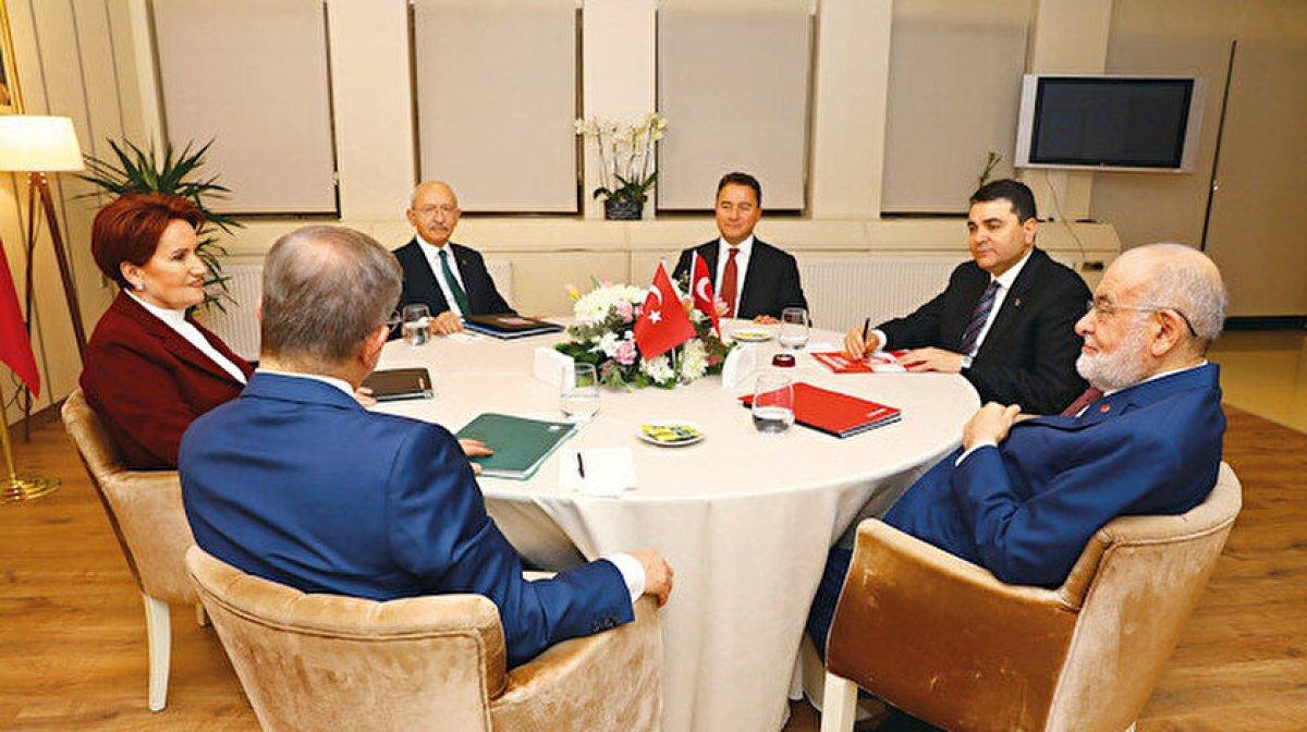 Nevşin Mengü'den 6'lı masa analizi