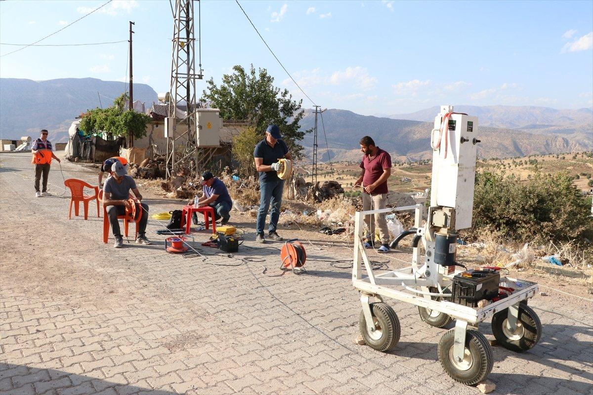 Siirt'te yer altından ses gelen köyde inceleme