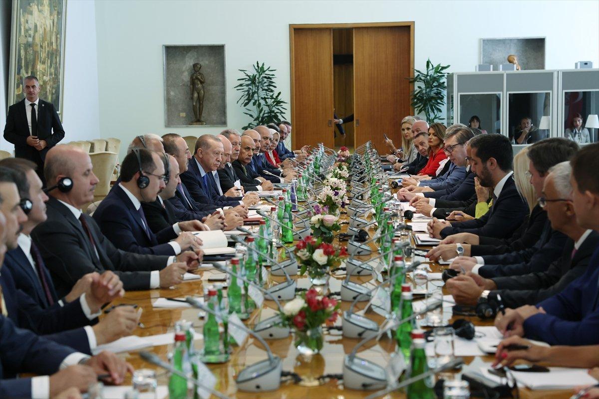 Türkiye ve Sırbistan arasında 7 anlaşma