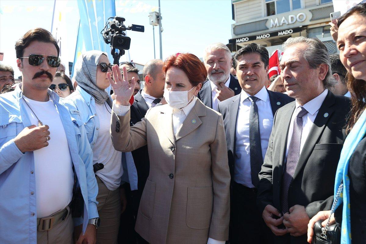 Meral Akşener'in esnafla alım gücü diyaloğu