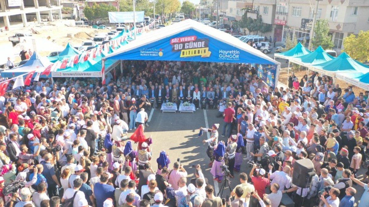 Kahramanmaraş'ta Tevfik Kadıoğlu Köprülü Kavşağı trafiğe açıldı