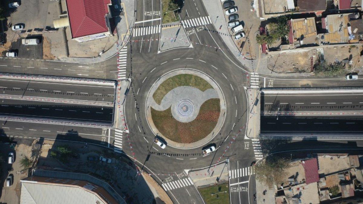 Kahramanmaraş'ta Tevfik Kadıoğlu Köprülü Kavşağı trafiğe açıldı