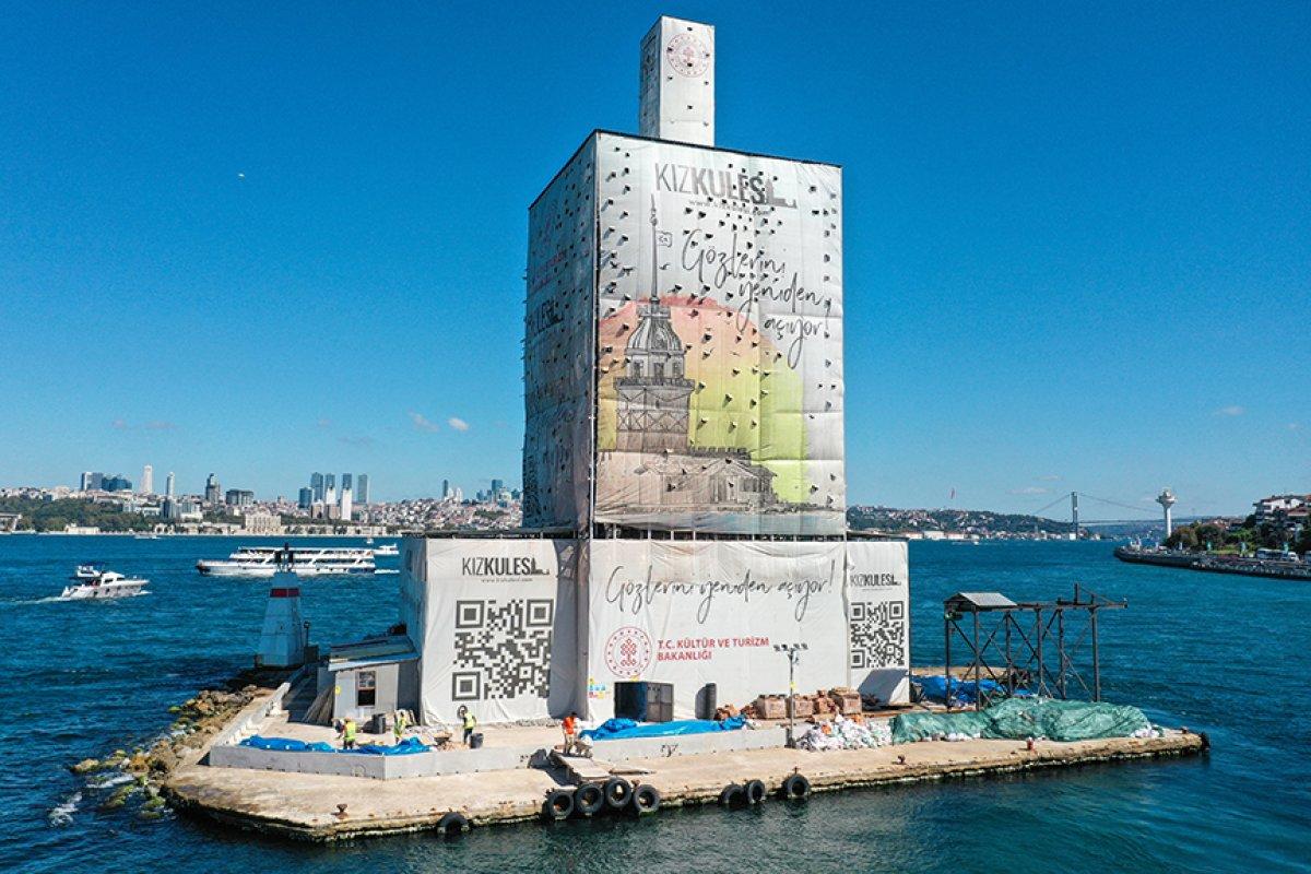 Mehmet Nuri Ersoy'dan Kız Kulesi’ndeki restorasyona dair açıklama