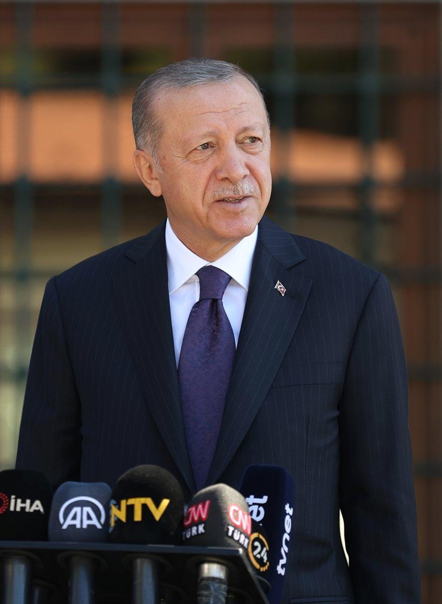 Cumhurbaşkanı Erdoğan'dan Kraliçe Elizabeth'in cenaze törenine dair açıklama