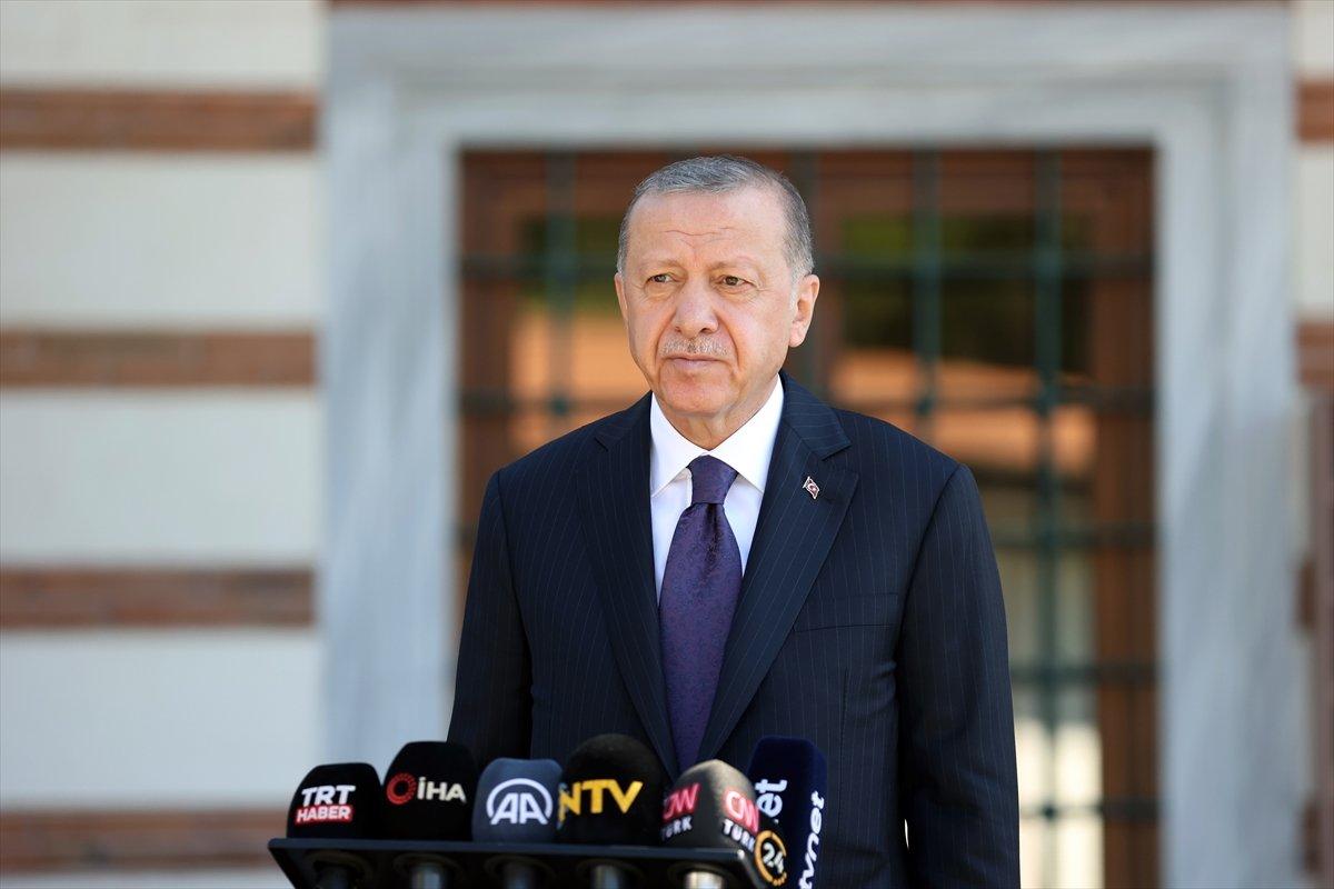 Cumhurbaşkanı Erdoğan'dan Kraliçe Elizabeth'in cenaze törenine dair açıklama