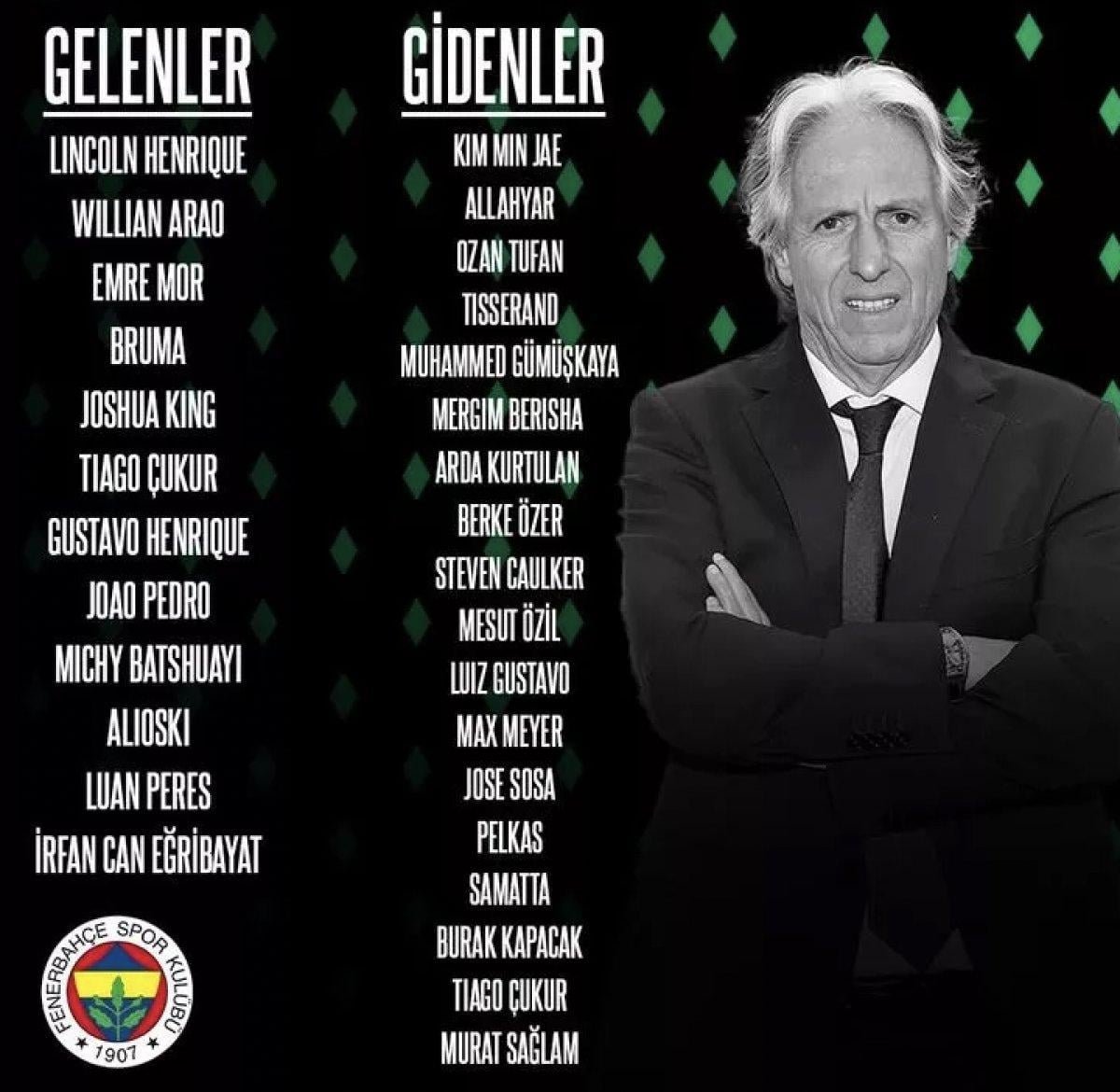 4 büyüklerin kadrolarında son durum