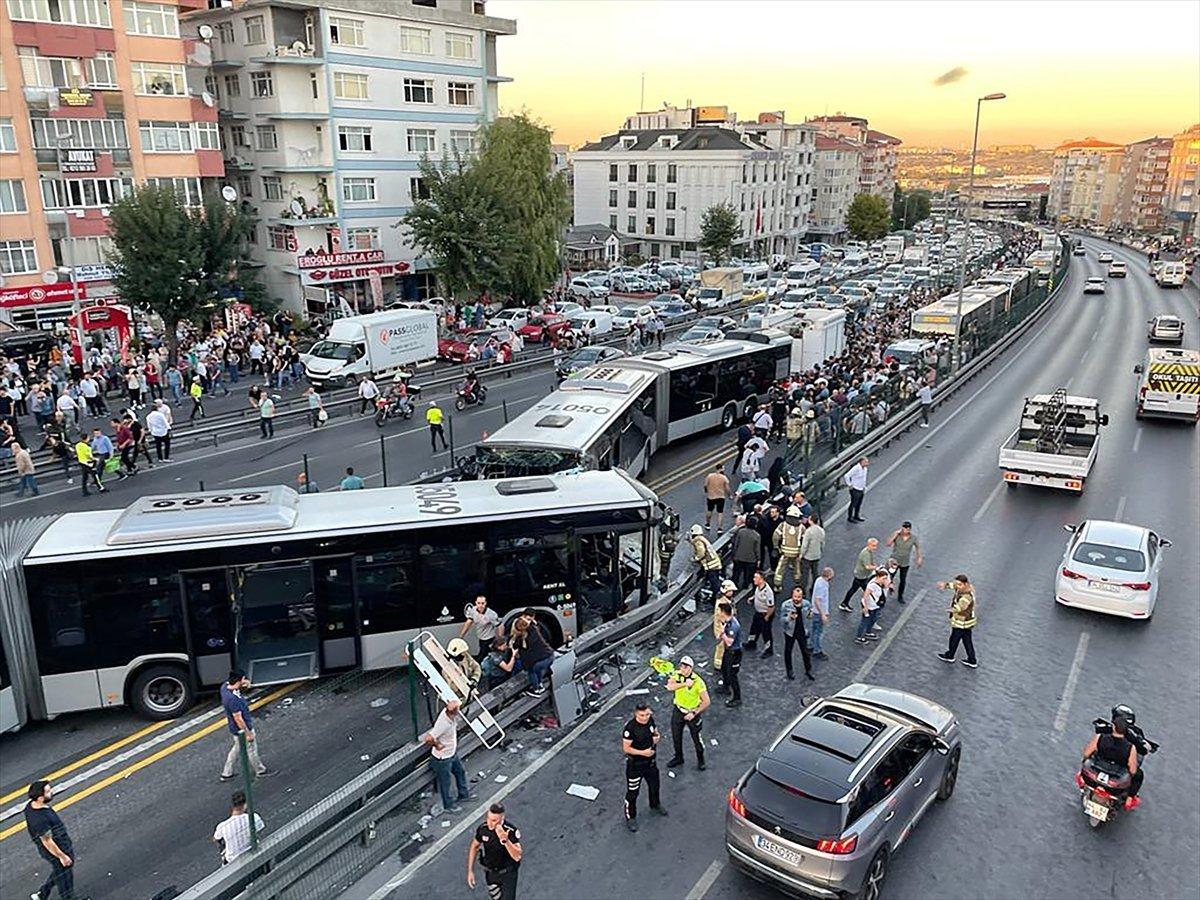 Metrobüs kazasının nedeni belli oldu