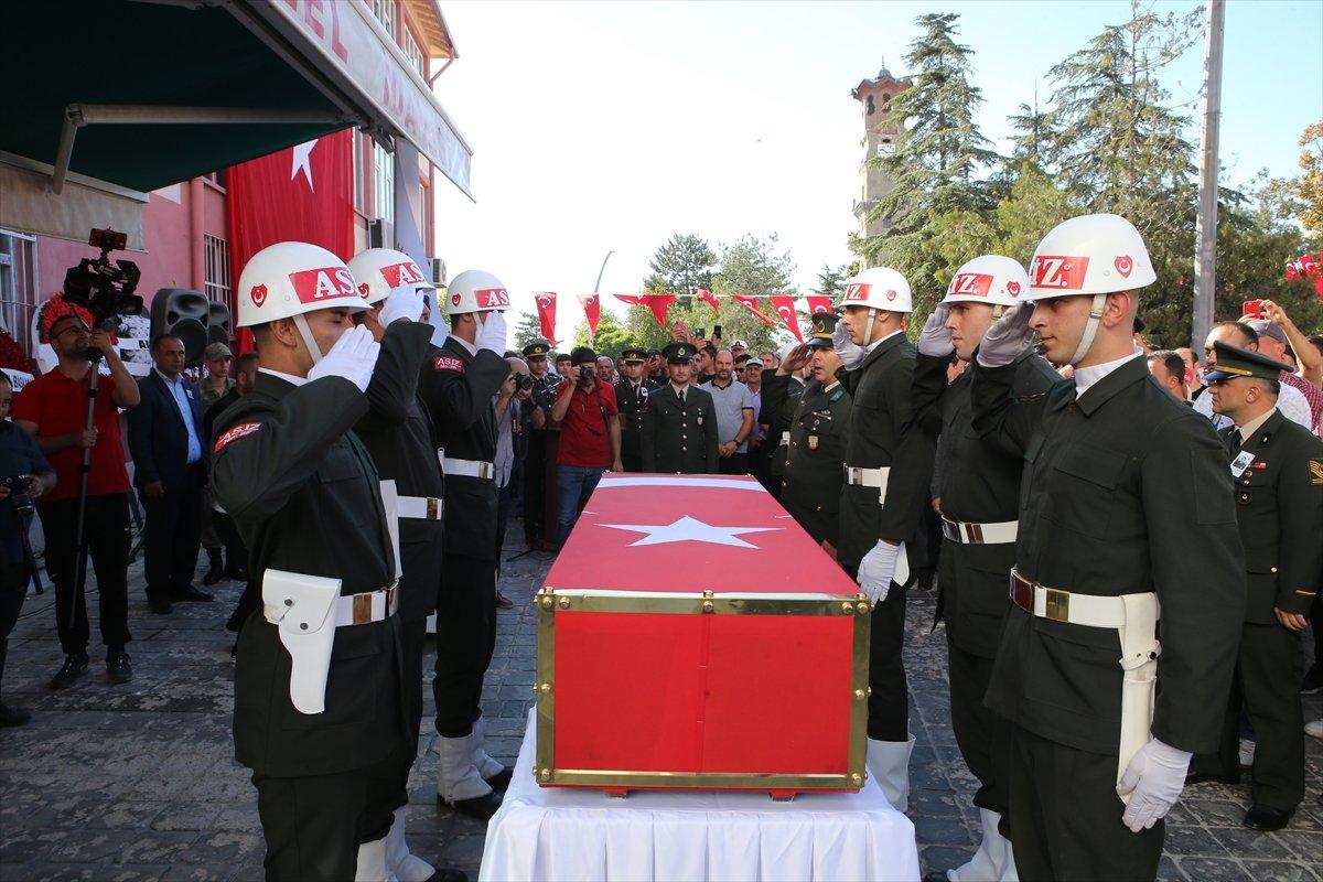 Şehit Piyade Uzman Çavuş Ramazan Uçakçı'ya veda