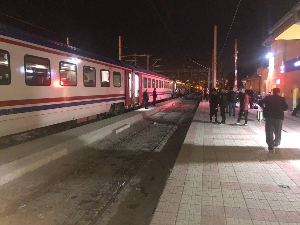 Doğu Ekspresi Yozgat'ta raydan çıktı