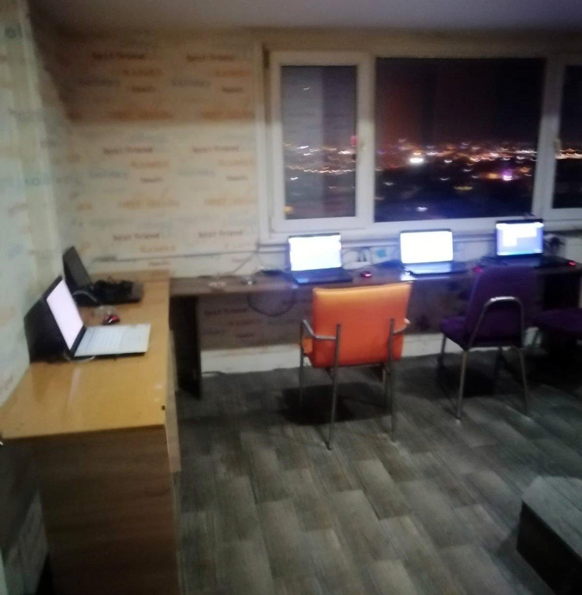 Gaziosmanpaşa’da sanal kumar oynanan adrese baskın düzenlendi